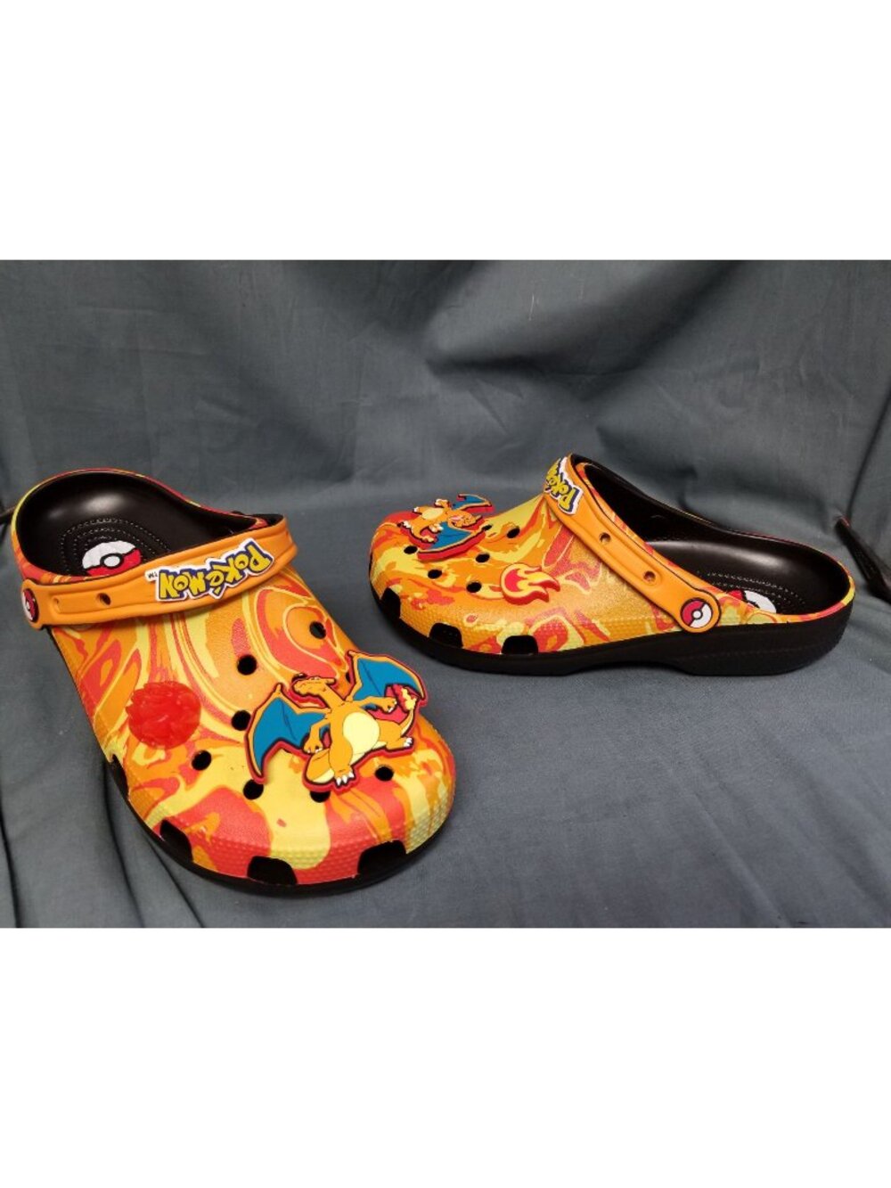 Crocs Classic Clog Pokรฉmon Charizard 210242-001 Mens Size 8 NEW W/TAGS NO BOX!